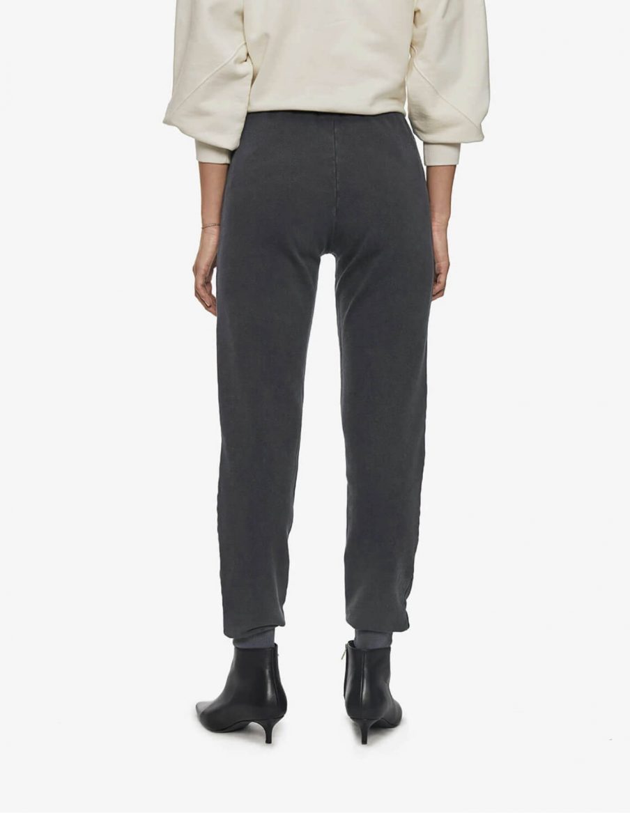 Anine Bing Colette Jogger Pants In Washed Black at Storm Fashion